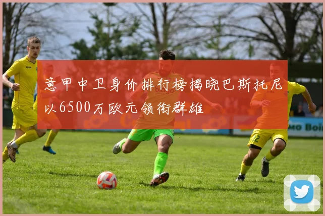 意甲中卫身价排行榜揭晓巴斯托尼以6500万欧元领衔群雄